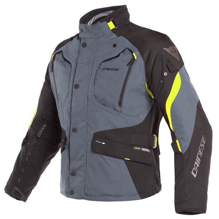Giacca Dainese Dolomiti Goretex Ebony Black Fluo yellow