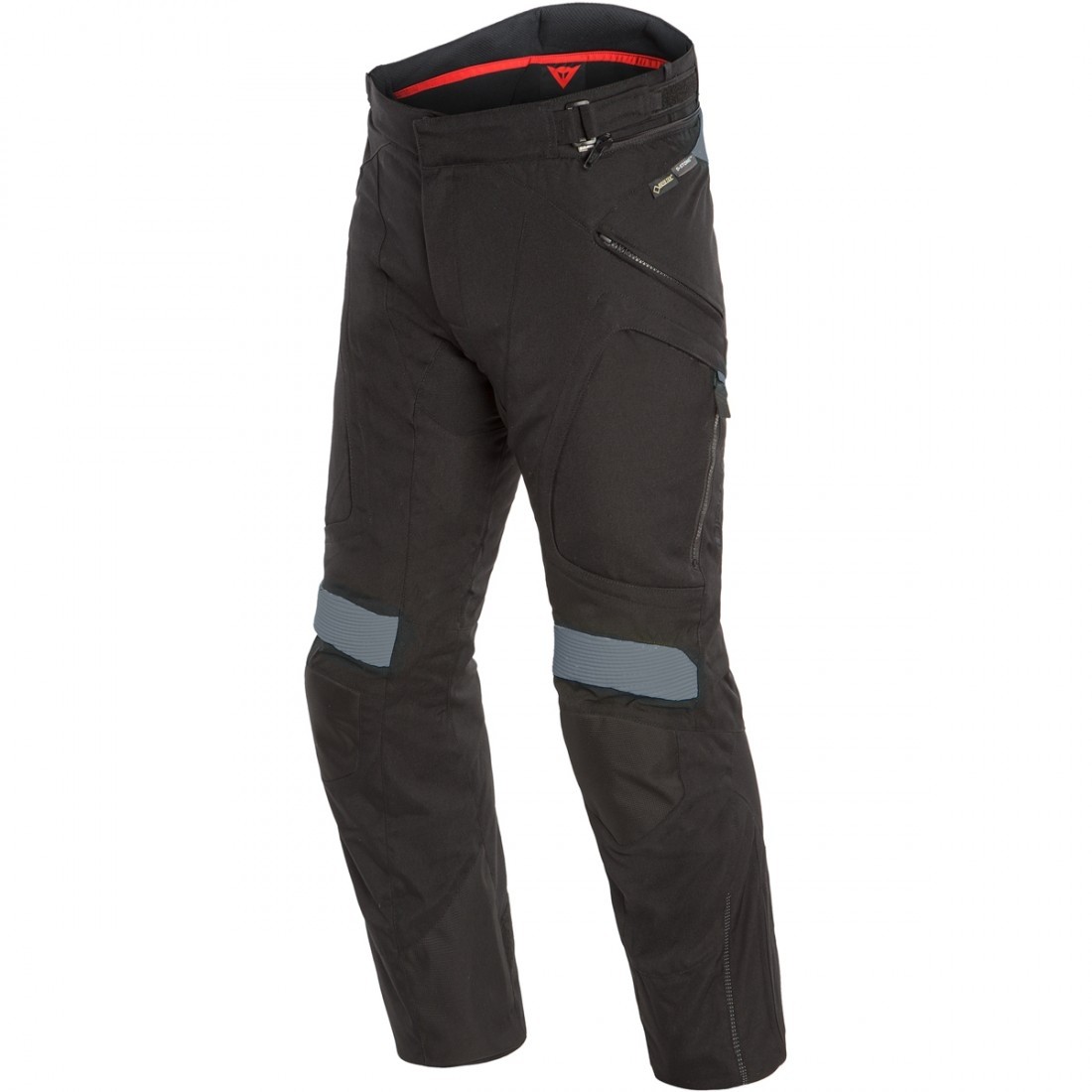 Pantaloni moto touring adventure 4 stagioni Dainese Dolomiti Goretex nero grigio black ebony 4 seasons trousers pants
