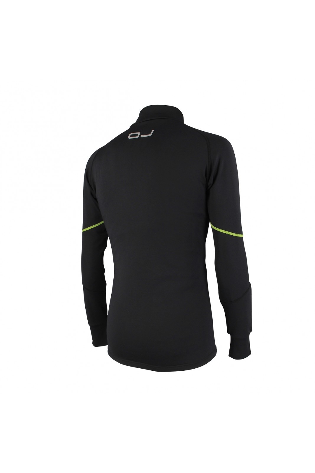 Maglia termica in poliestere con cuciture piatte e inserti fluo OJ Thermal shirt