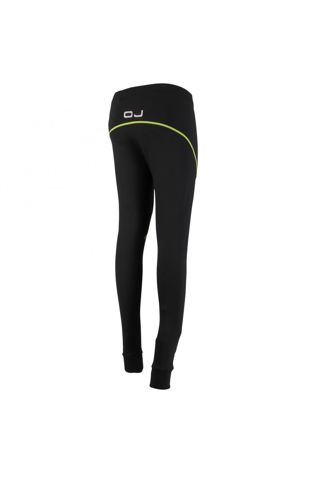 Pantalone termico in poliestere con cuciture piatte e inserti fluo Oj Thermal pant