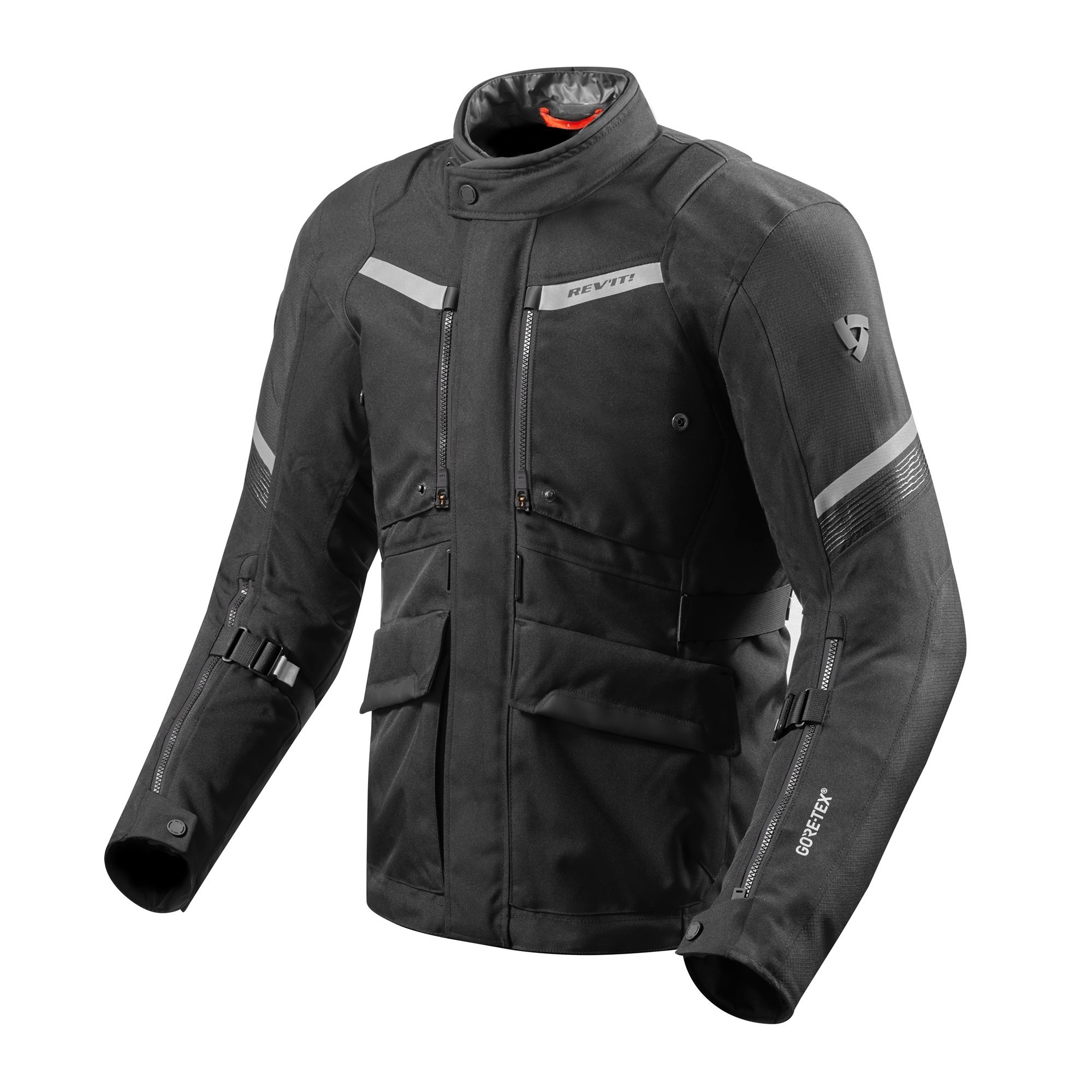 Giacca moto touring triplo strato Rev'it Neptune 2 Goretex GTX Nero black 3 layers jacket