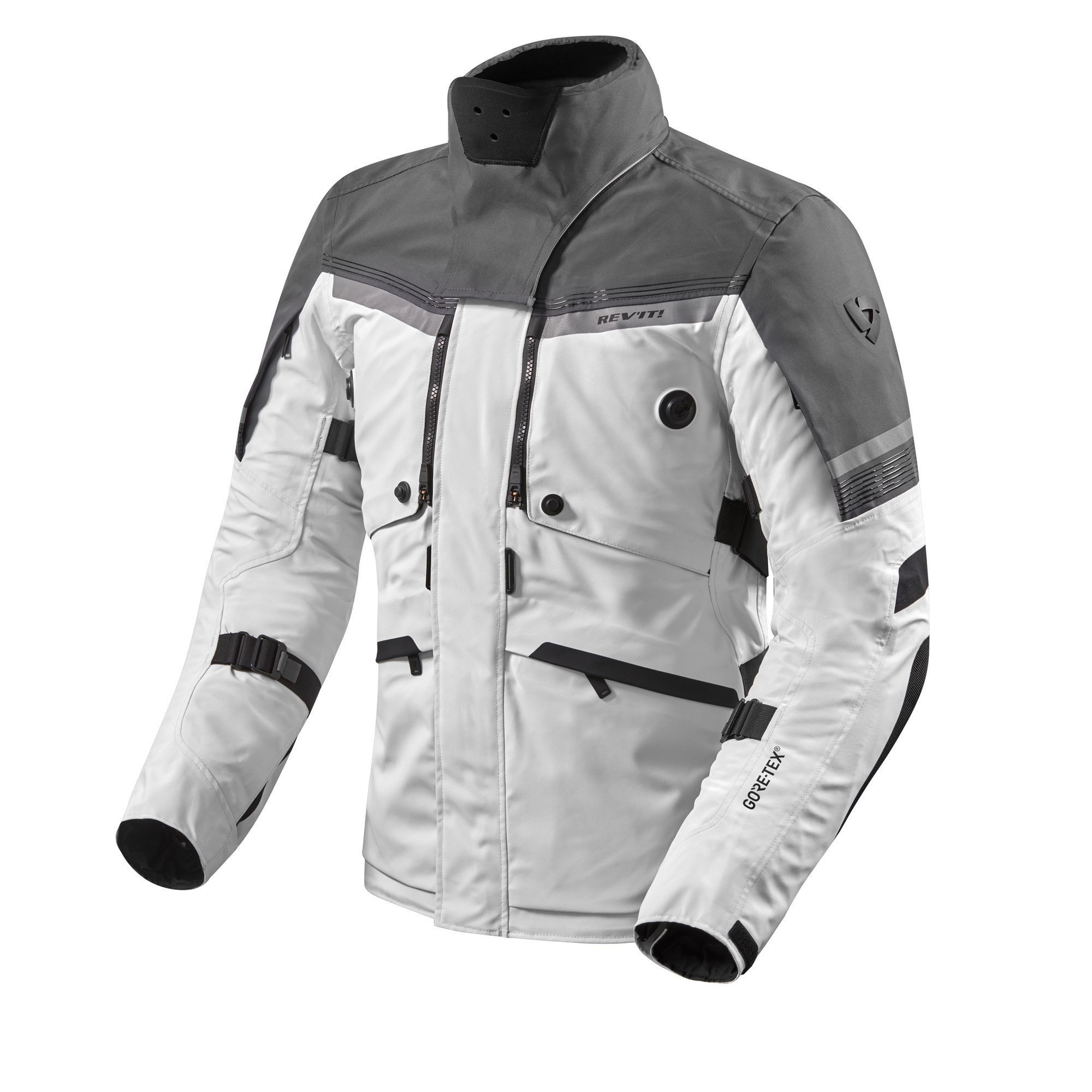 Giacca Revit Poseidon 2 GoreTex Silver antracite