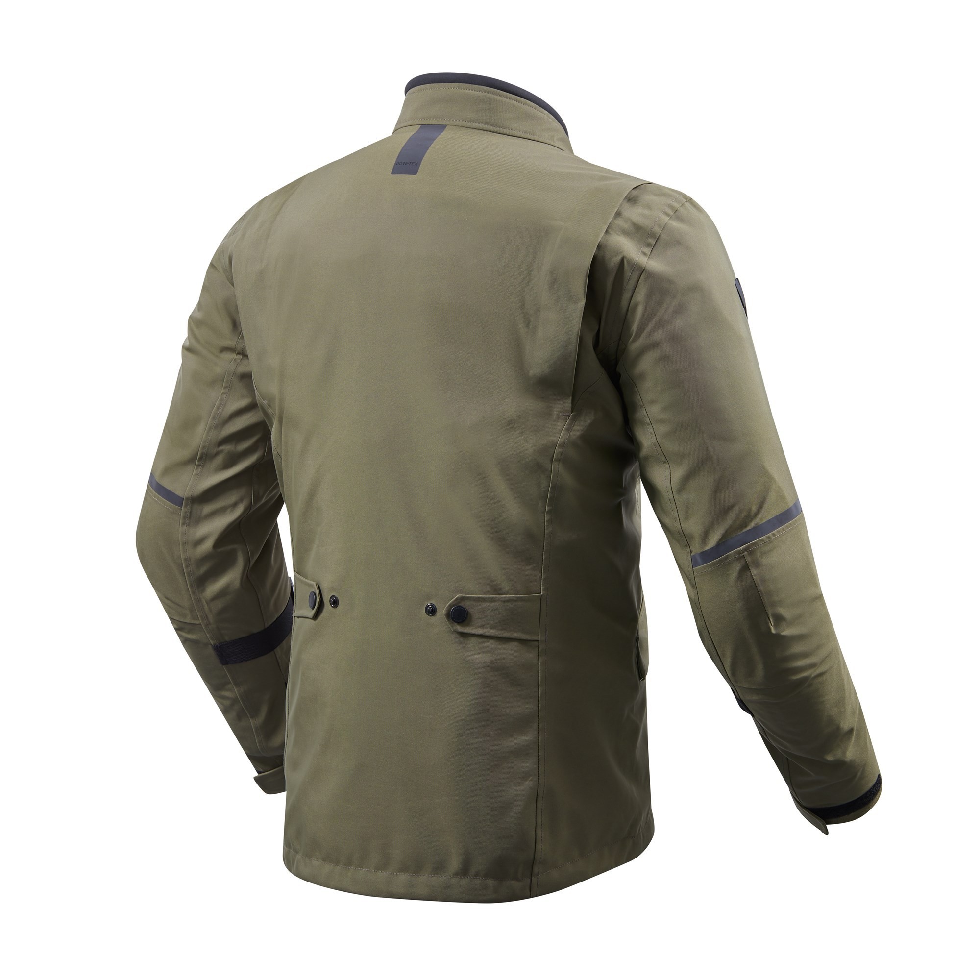 Giacca moto scooter urban Rev'it Trench Goretex GTX verde scuro dark green jacket