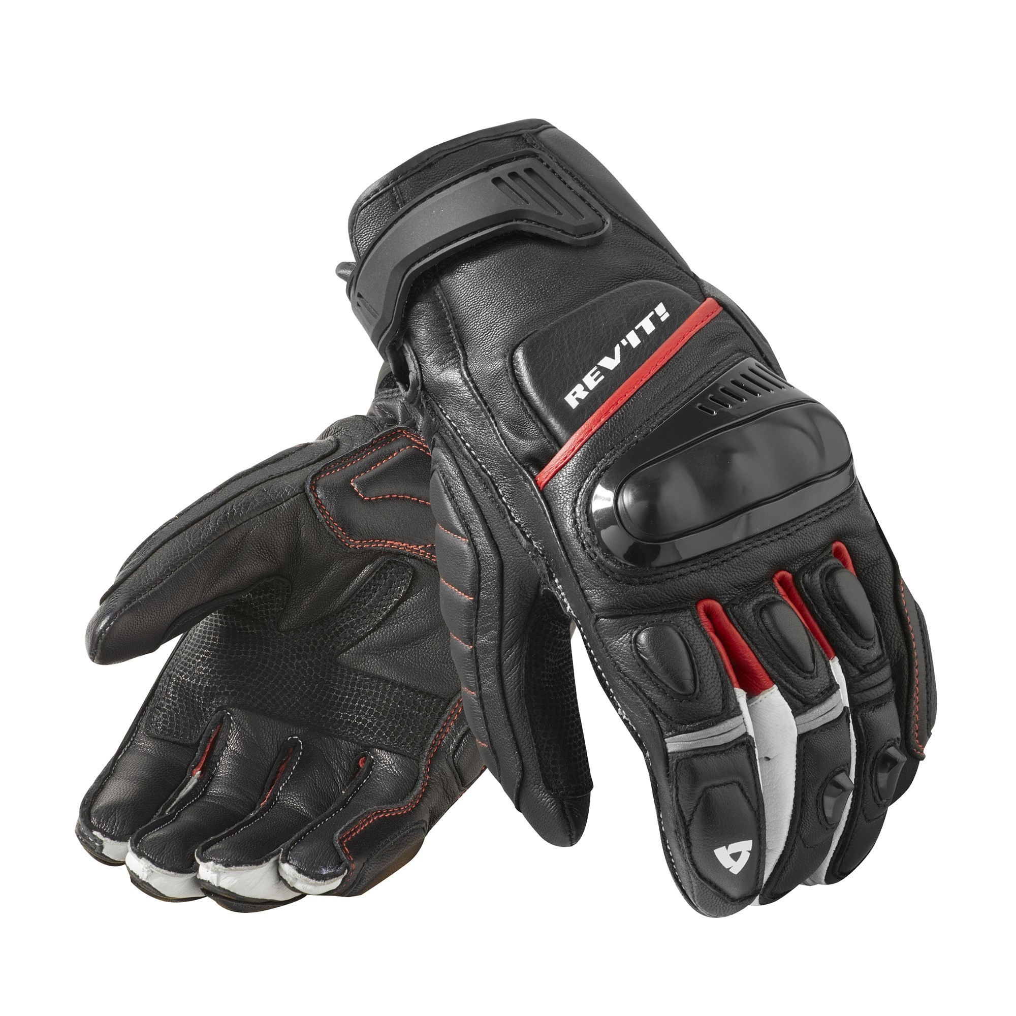 Guanti pelle Rev’It Chicane Black red