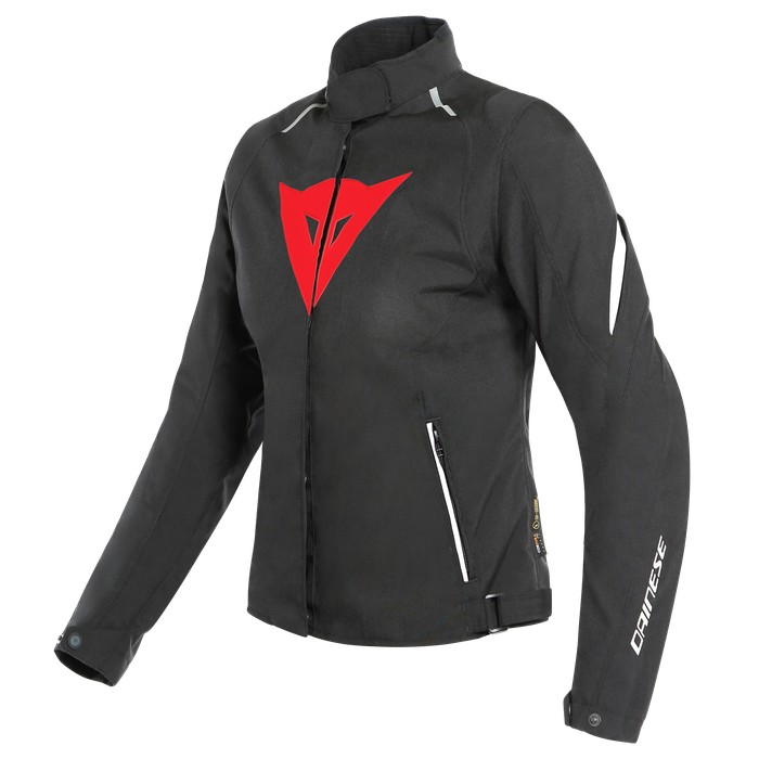Giacca donna Dainese Laguna Seca 3 Lady D-Dry black lava red white A77