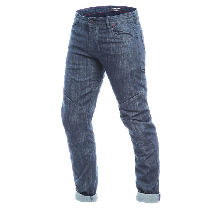 Pantaloni jeans moto Dainese Todi Slim blu medium denim trouser