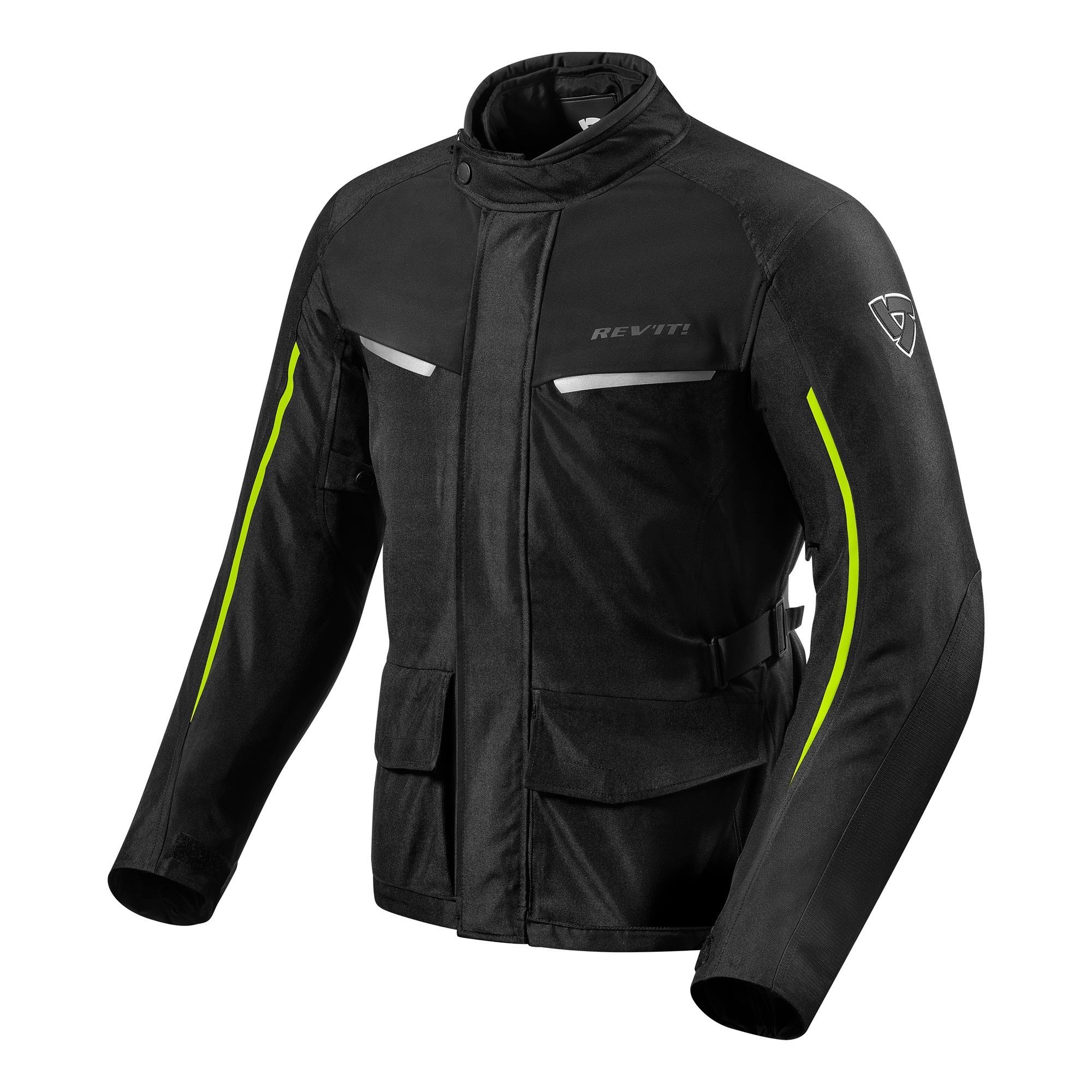 Giacca Revit Voltiac 2 Black neon yellow