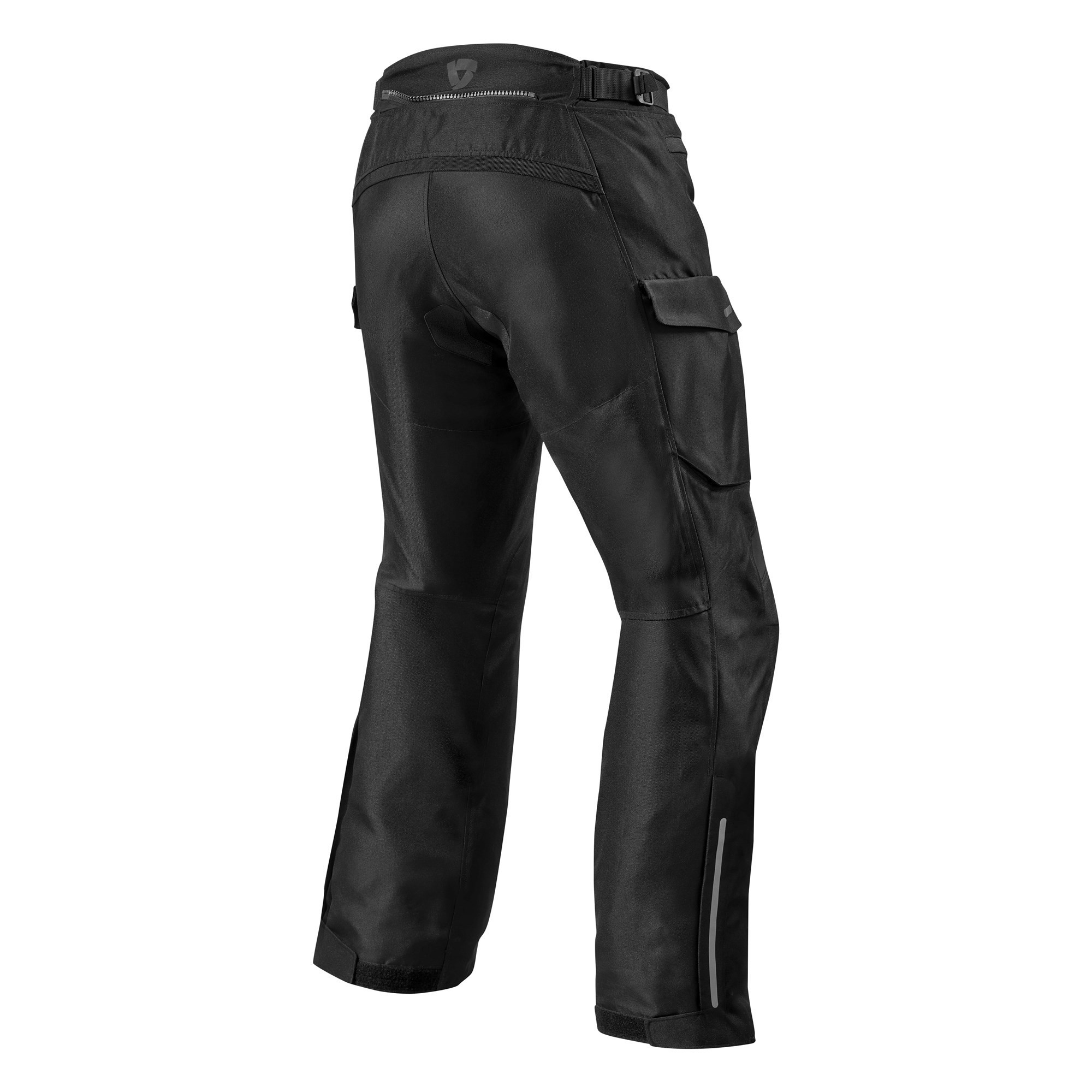 Pantaloni moto touring adventure 4 stagioni impermeabile Rev'it Outback 3 nero black 4 seasons waterproof pant trouser