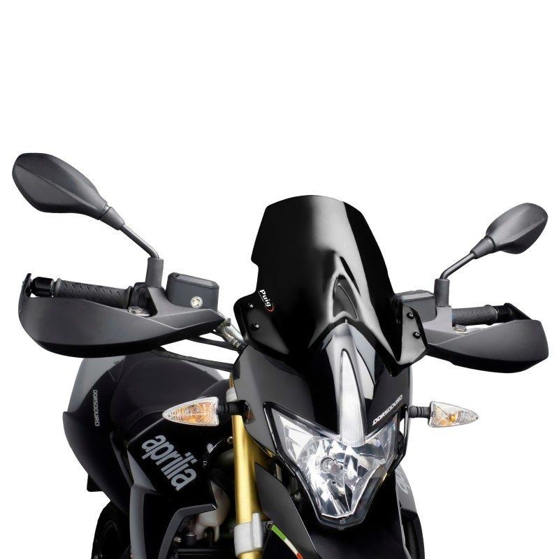 Cupolino Fairing Touring Aprilia Dorsoduro 900 2017-2019 nero Puig 4947n windshield windscreen black