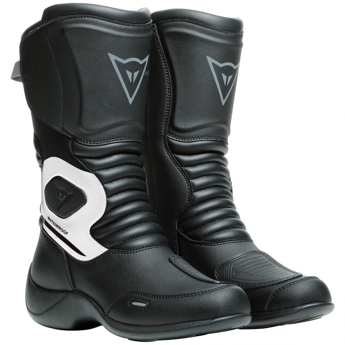 Stivali donna moto touring impermeabile traspirante Dainese Aurora lady Wp nero bianco black white ladies woman boots