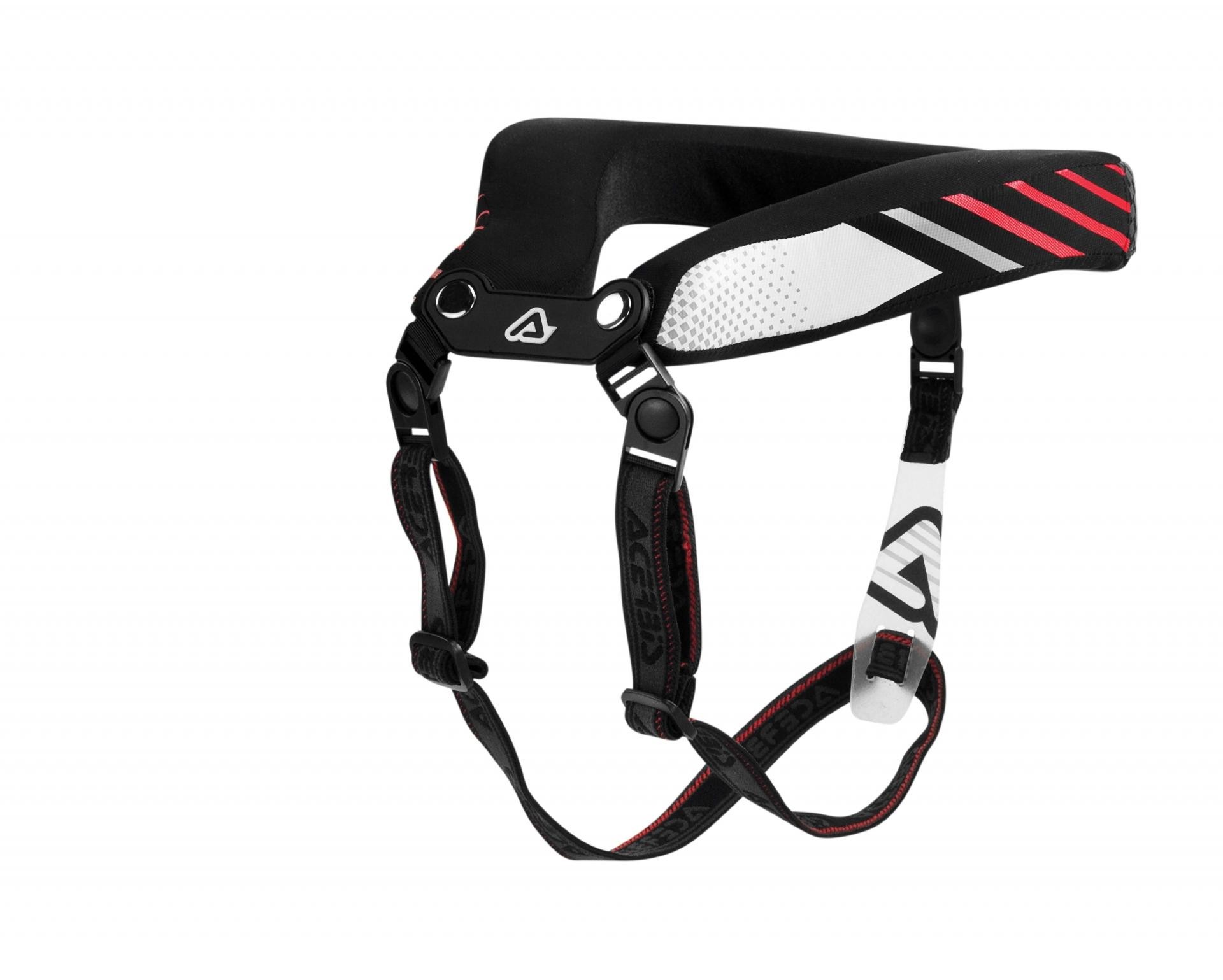 Collare Acerbis X-roll black red neck collar