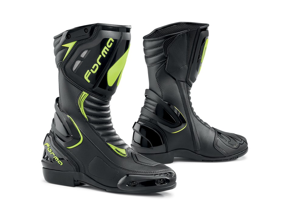 Stivali racing Forma Freccia black yellow boots