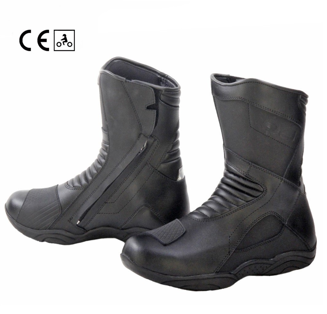 Stivali basso moto touring Oj Middle nero black boots