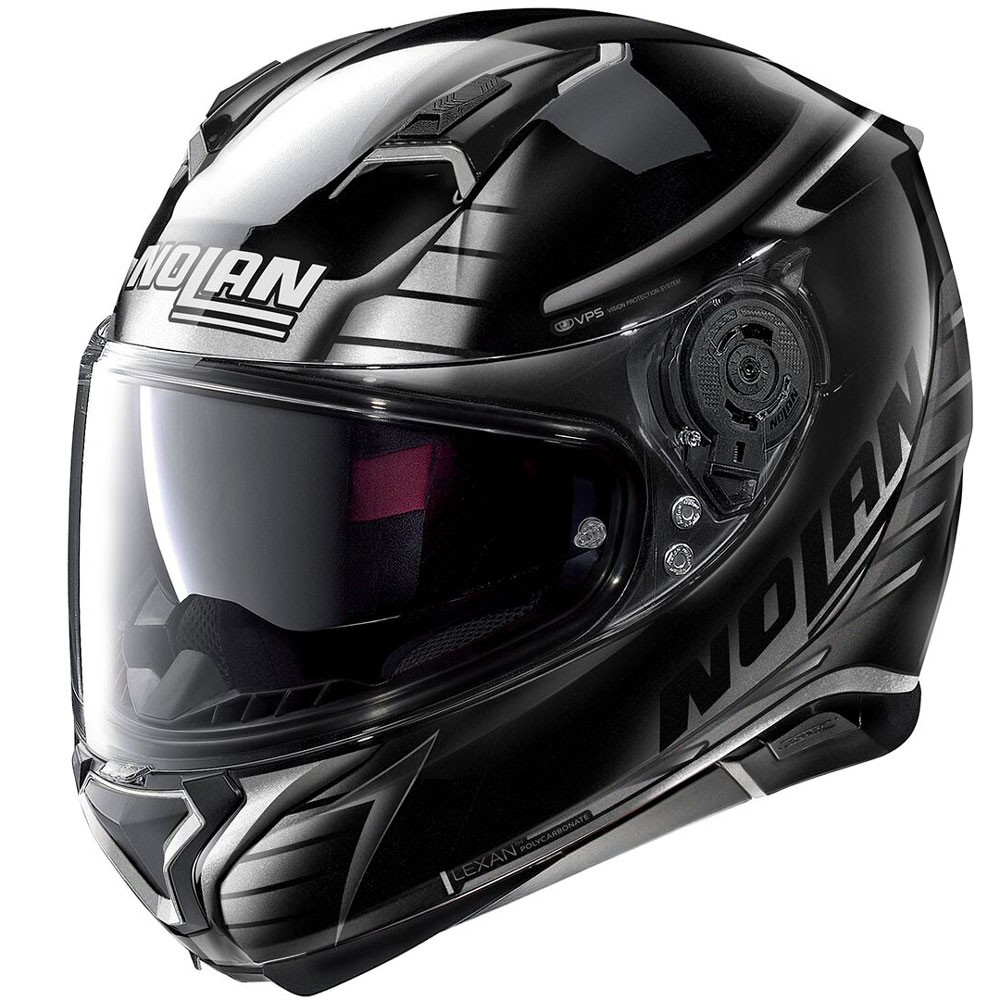 Casco integrale Nolan N87 Aulicus black metal helmet casque