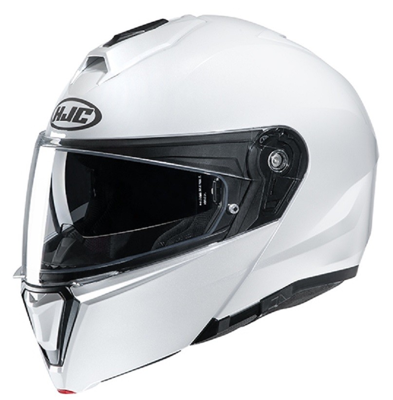 Hjc I90 bianco lucido white Casco modulare apribile moto flip up helmet casque