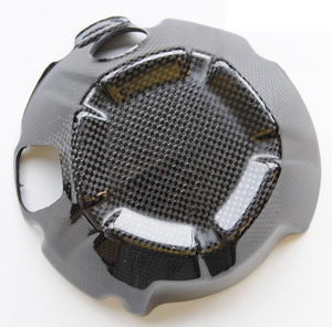 Coperchio Frizione Carbonio Kawasaki Z800 (13-15) Lightech CARK9730