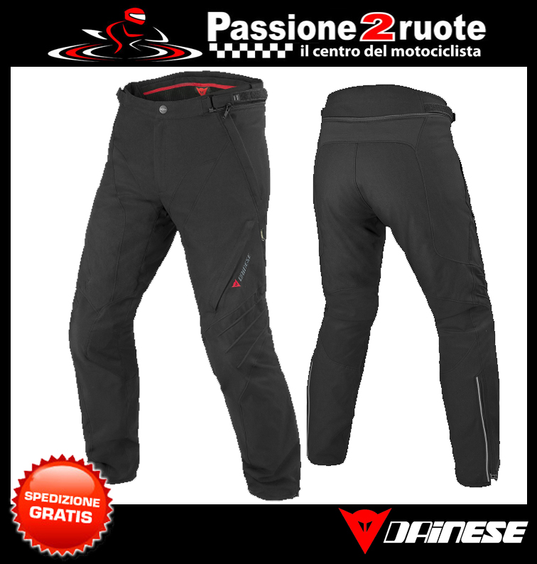 Pantaloni uomo moto impermeabili 4 stagioni Dainese Travelguard goretex pant trouser