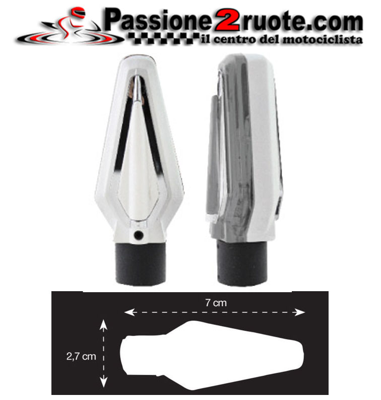 Frecce moto a lampada Chaft by Lightech Sound IN506 indicators