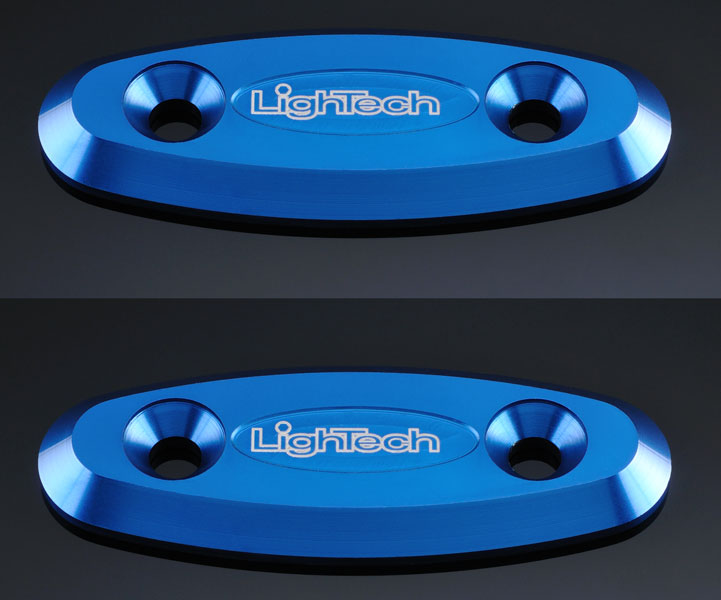 Tappi Sede Specchi Yamaha Lightech SPE104 cover mirror blu