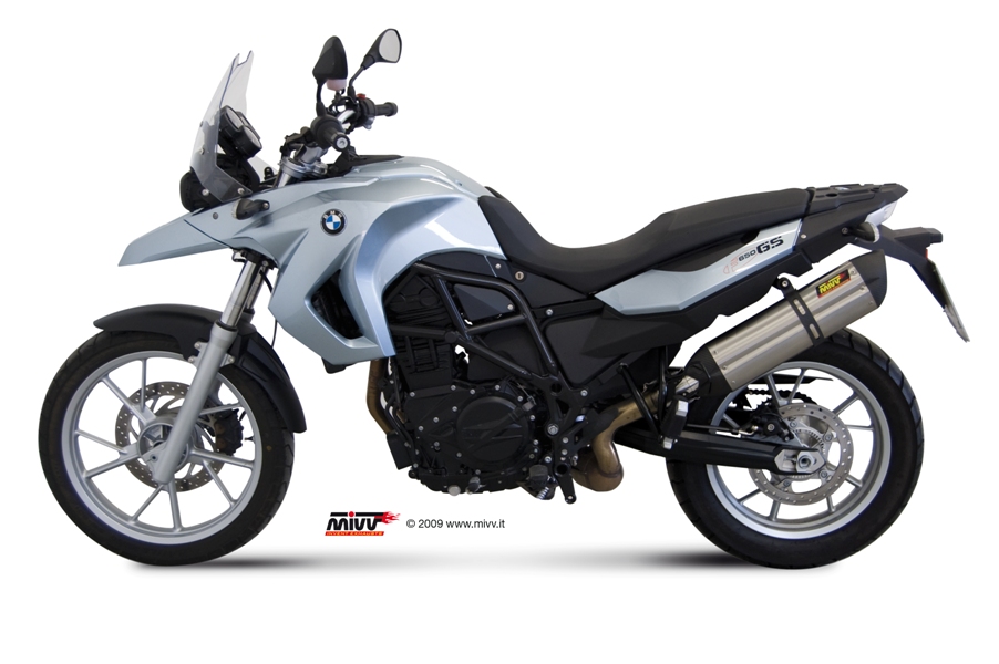 Scarichi Mivv Suono Steel Inox BMW F650 GS / F800 GS – B.007.L7