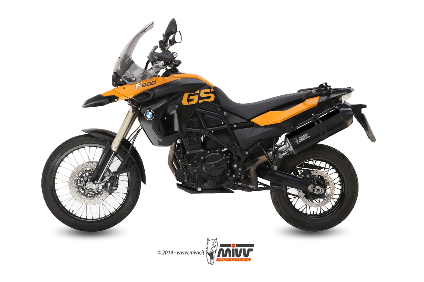 Scarichi Mivv Speed Edge Steel Black BMW F650 GS / F800 GS – B.007.LRB