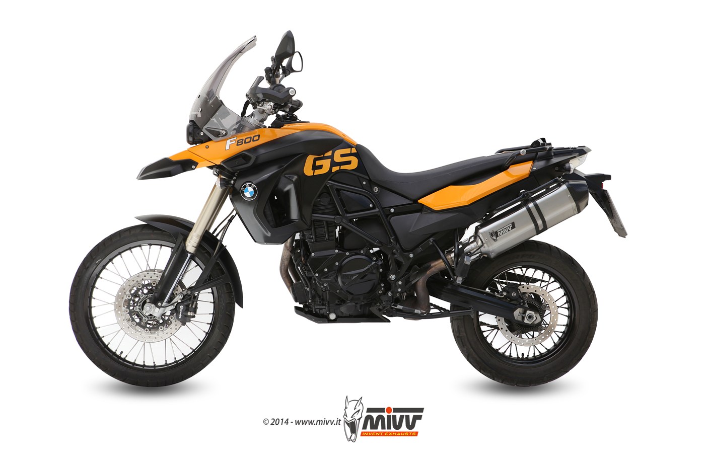 Scarichi Mivv Speed Edge Inox Carbon Cap BMW F650 GS / F800 GS – B.007.LRX