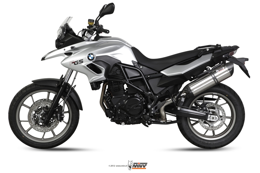 Scarichi Mivv Suono Steel Inox BMW F700 GS – B.014.L7