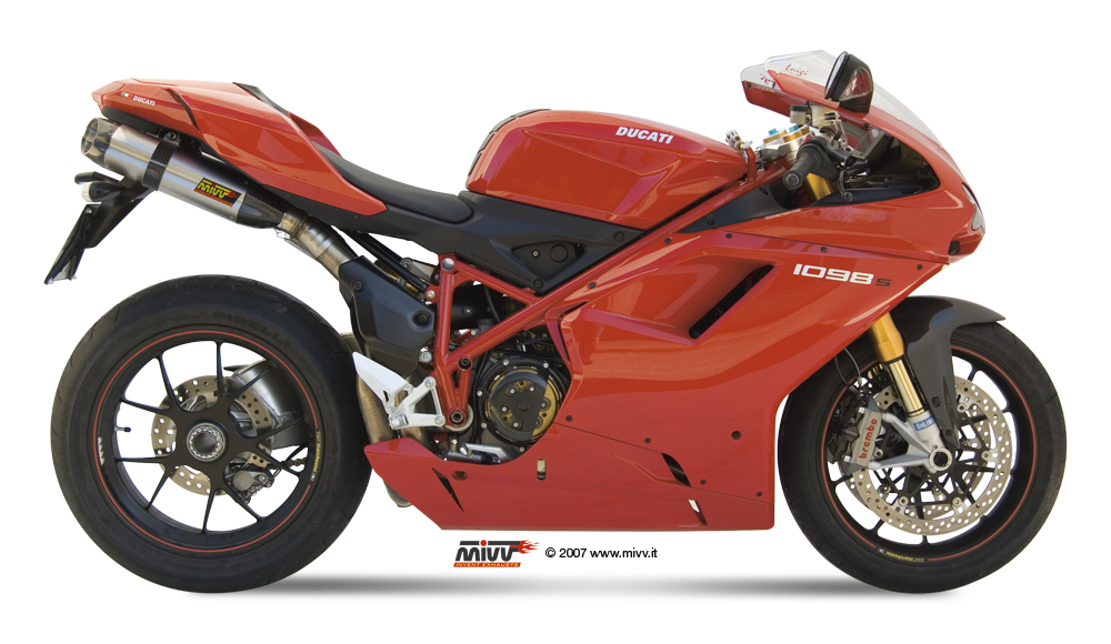 Scarichi Mivv Suono Steel Inox Ducati 1098 - UD.021.L7