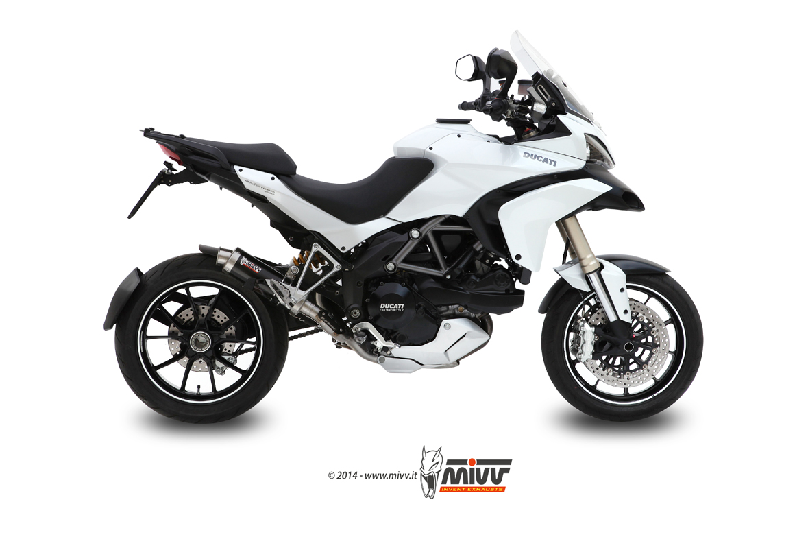 Scarichi Mivv Gp Steel Black Ducati Multistrada 1200 (tubo no kat incluso) – D.027.LXB