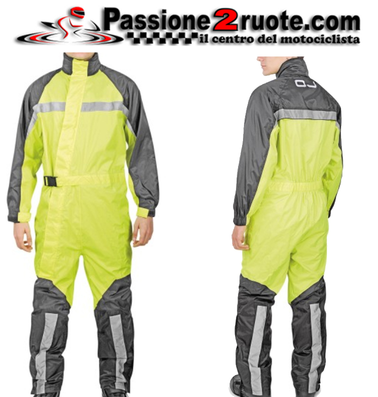 Tuta Antipioggia Oj Total Fluo