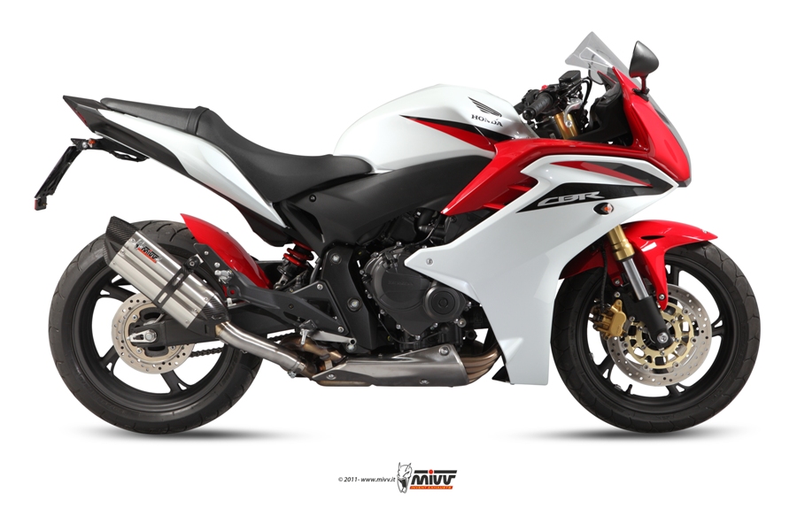 Scarichi Mivv Suono Steel Inox Honda CBR 600 F (dal 11) - H.038.L7