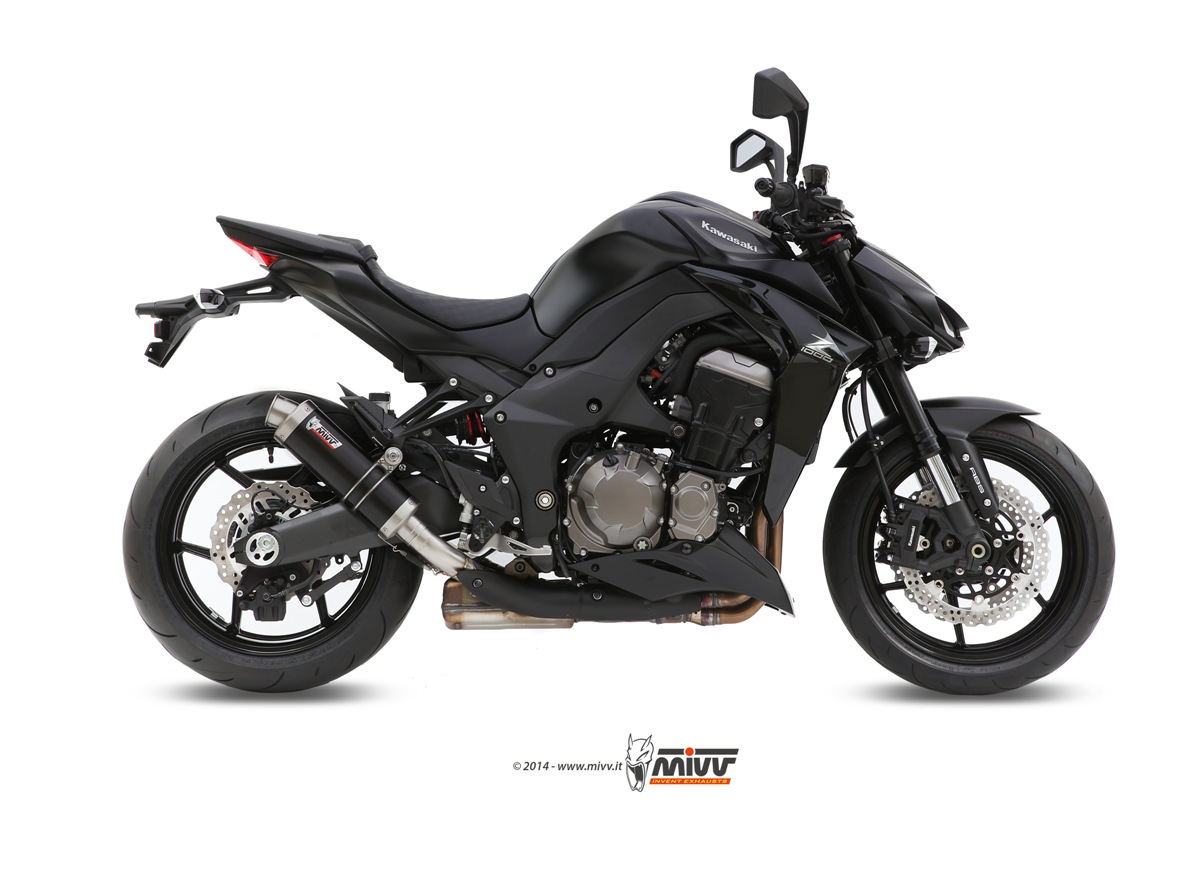 Scarichi Mivv Gp Steel Black Kawasaki Z1000 (dal 14) – K.039.LXB