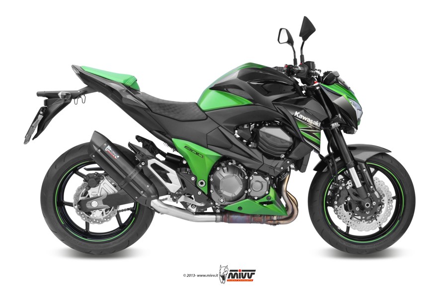 Scarico Mivv Suono Steel Black Inox Kawasaki Z800 E – K.035.L9