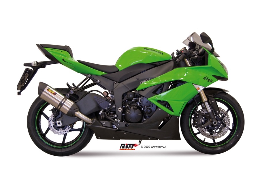 Scarico Mivv Suono Steel Inox Kawasaki ZX-6R (dal 09) – K.022.L7
