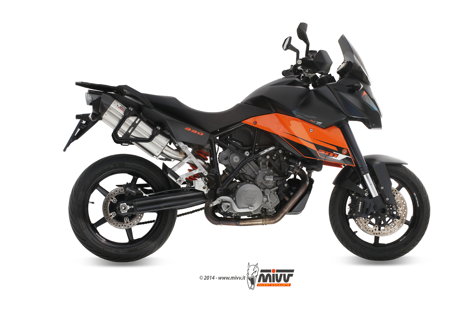 Scarichi Mivv Suono Steel Inox KTM 990 Supermoto – KT.013.L7