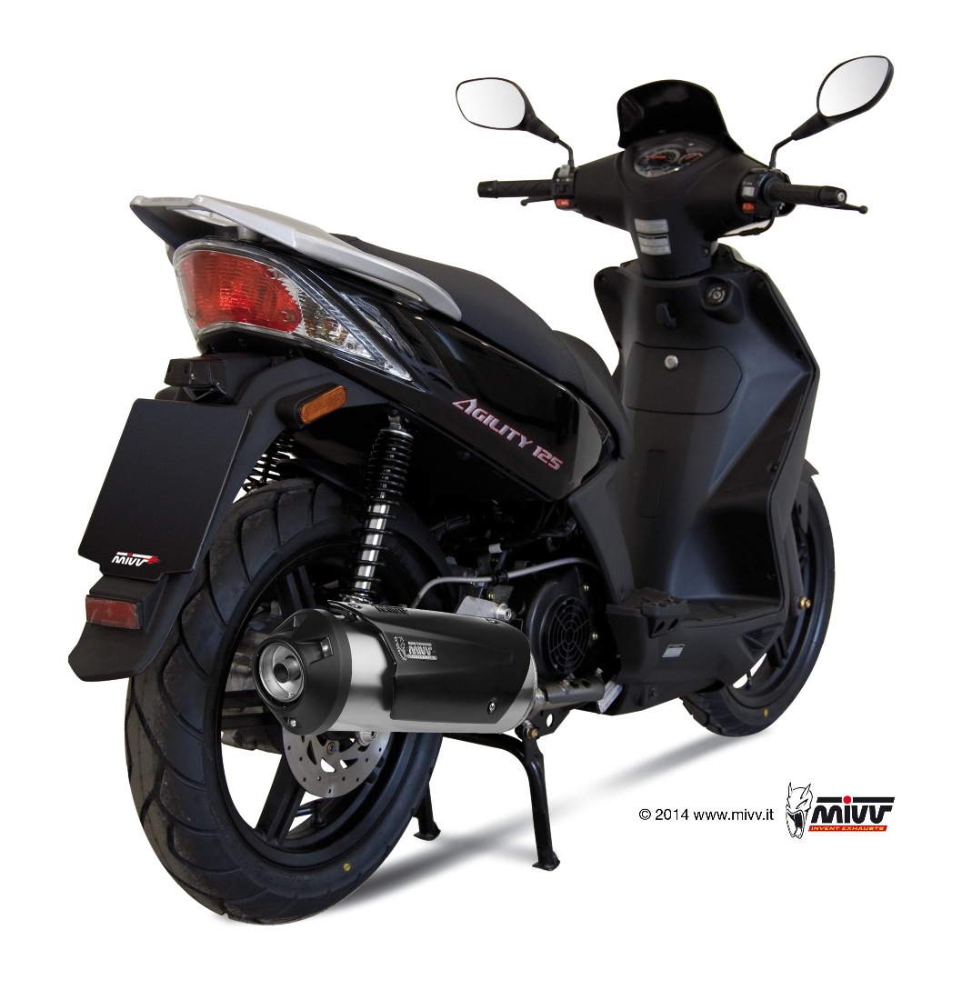 Impianto Scarico Completo Mivv Urban Kymco Agility 125/150 – C.KY.0015.B
