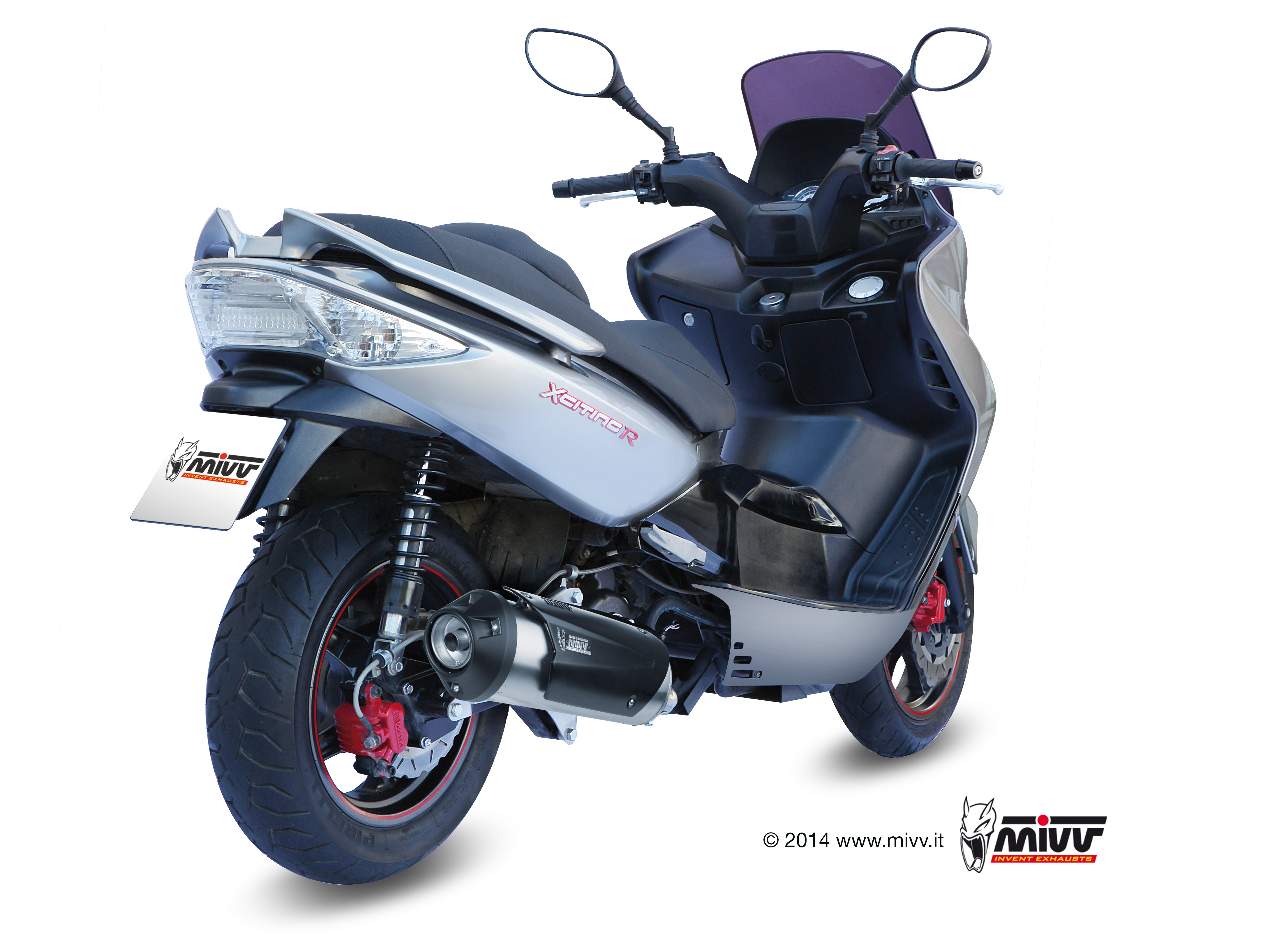 Impianto Scarico Completo Mivv Urban Kymco Xciting 250/300 – C.KY.0013.B