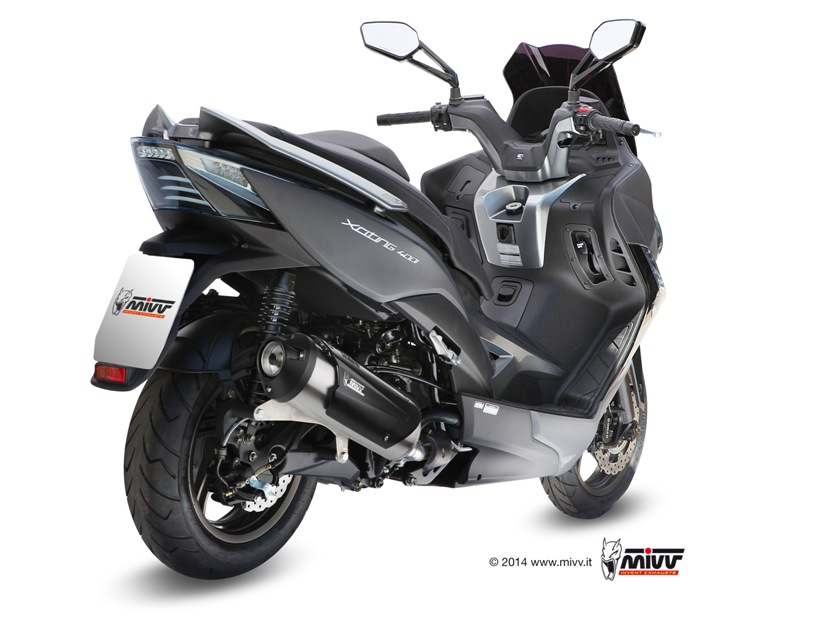 Impianto Scarico Completo Mivv Urban Kymco Xciting 400 (kat version) – C.KY.0012.K