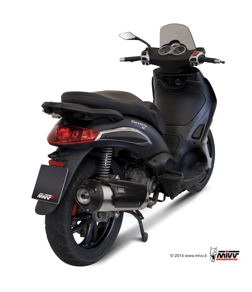 Impianto Scarico Completo Mivv Urban Piaggio Beverly 250 / Beverly Tourer 250 (kat version) – C.PG.0015.K