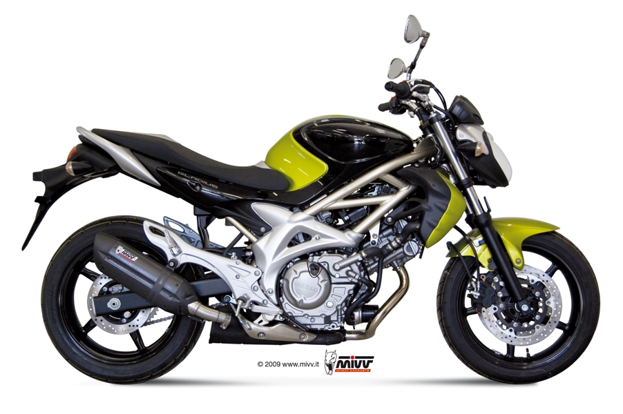 Scarico Mivv Suono Steel Black Inox Suzuki Gladius – S.035.L9