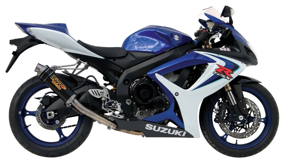 Scarico Mivv Gp Carbonio Passaggio Alto Suzuki GSX-R 600/750 (06-07) – AS.021.L2S