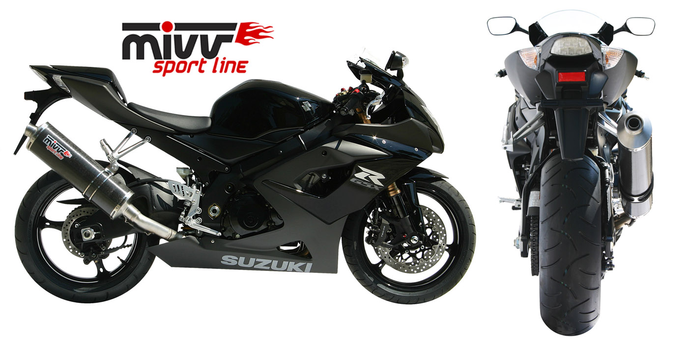Scarico Mivv Gp Carbonio Suzuki GSX-R 1000 (05-06) – S.016.L2S