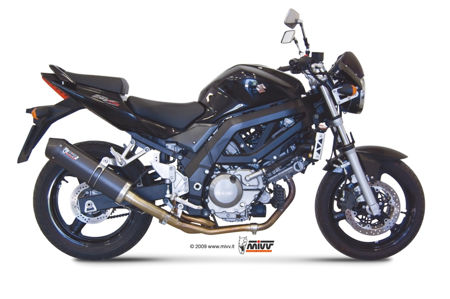 Scarico Mivv Oval Carbon Cap Carbonio Suzuki SV 650 (04-05) – S.015.L3C