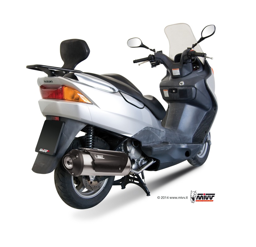Impianto Scarico Completo Mivv Urban Suzuki Burgman 125/150 (kat version) – C.SU.0008.K