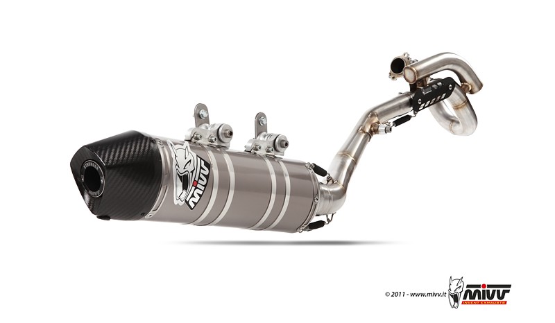 Mivv Impianto Scarico Completo Stronger Inox Carbon Cap Suzuki RM-Z 250 (10) – M.SU.012.SXC.F