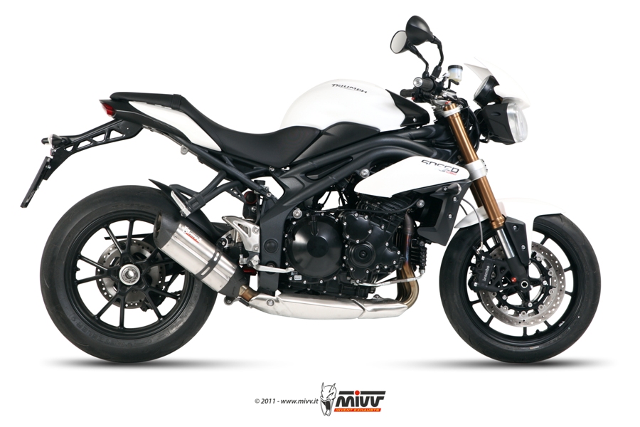 Scarichi Mivv Suono Steel Inox Triumph Speed Triple (dal 11) – T.012.L7