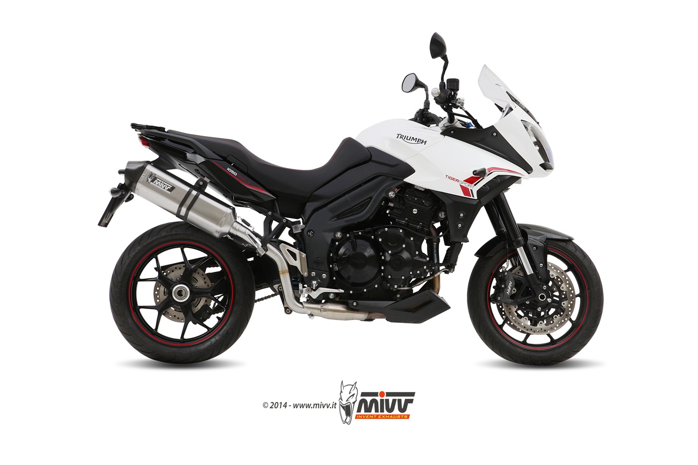 Scarico Mivv Speed Edge Inox Carbon Cap Triumph Tiger 1050 Sport – T.014.LRX