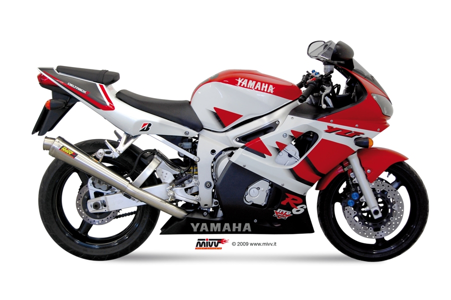 Scarico Mivv X-Cone Inox Yamaha YZF-R6 (99-02) – Y.003.LC3