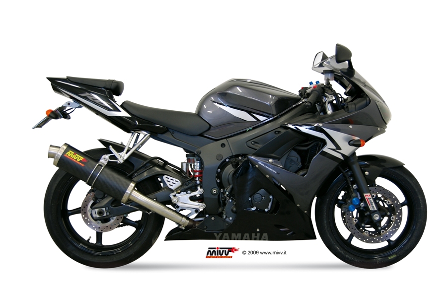 Scarico Mivv Oval Carbonio Yamaha YZF-R6 (03-05) – Y.013.L3