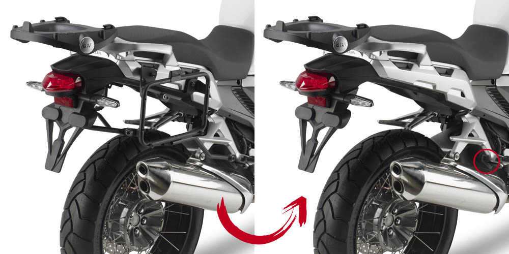 Telaietti laterali Givi PLR1110 Honda Crosstourer 1200 (12-14)